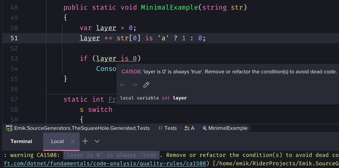 (accidental issue, delete this, thanks) · Issue #3665 · DotNetAnalyzers ...