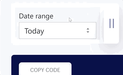 Gif of the example Polaris select element being used with the keyboard on Windows, in Firefox