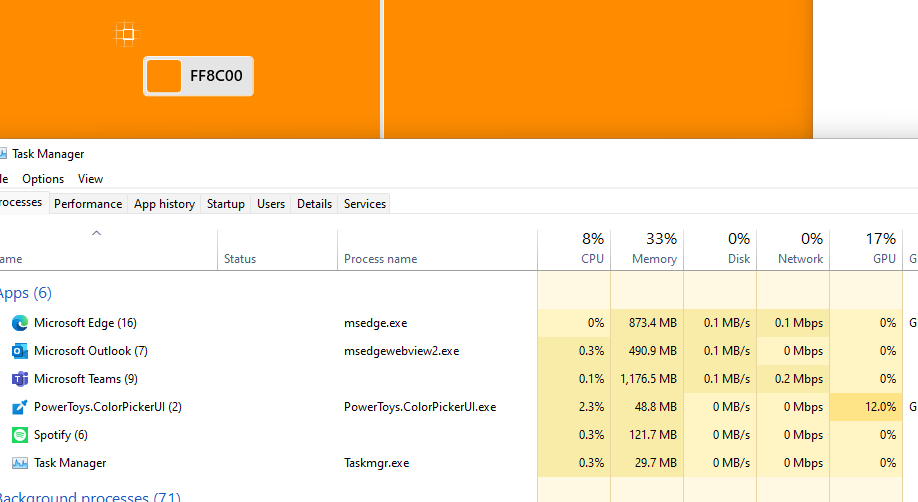 High GPU usage (Always on top functionality) · Issue #15449 · microsoft ...