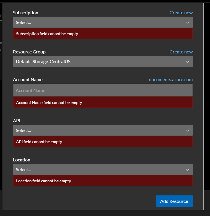 can't close add resource window - 0.0.19087-40 · Issue #296 · microsoft ...