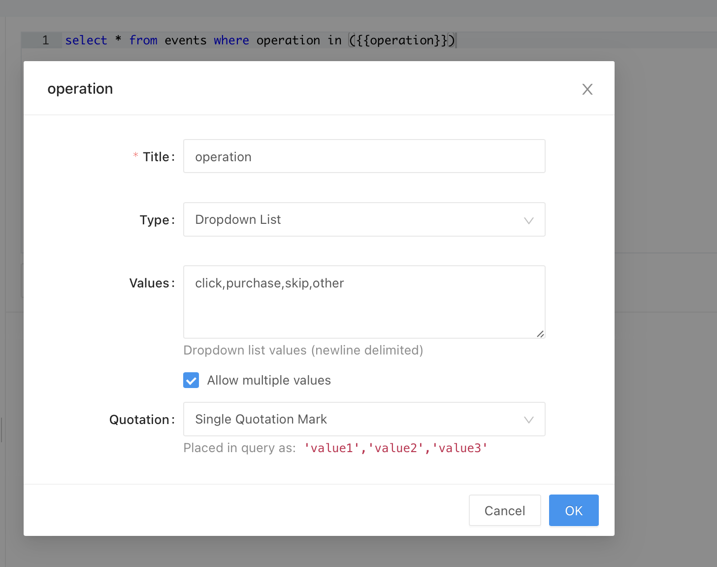Dropdown List Filter and SQL Based Dropdown List Filter · Issue #29361 ...