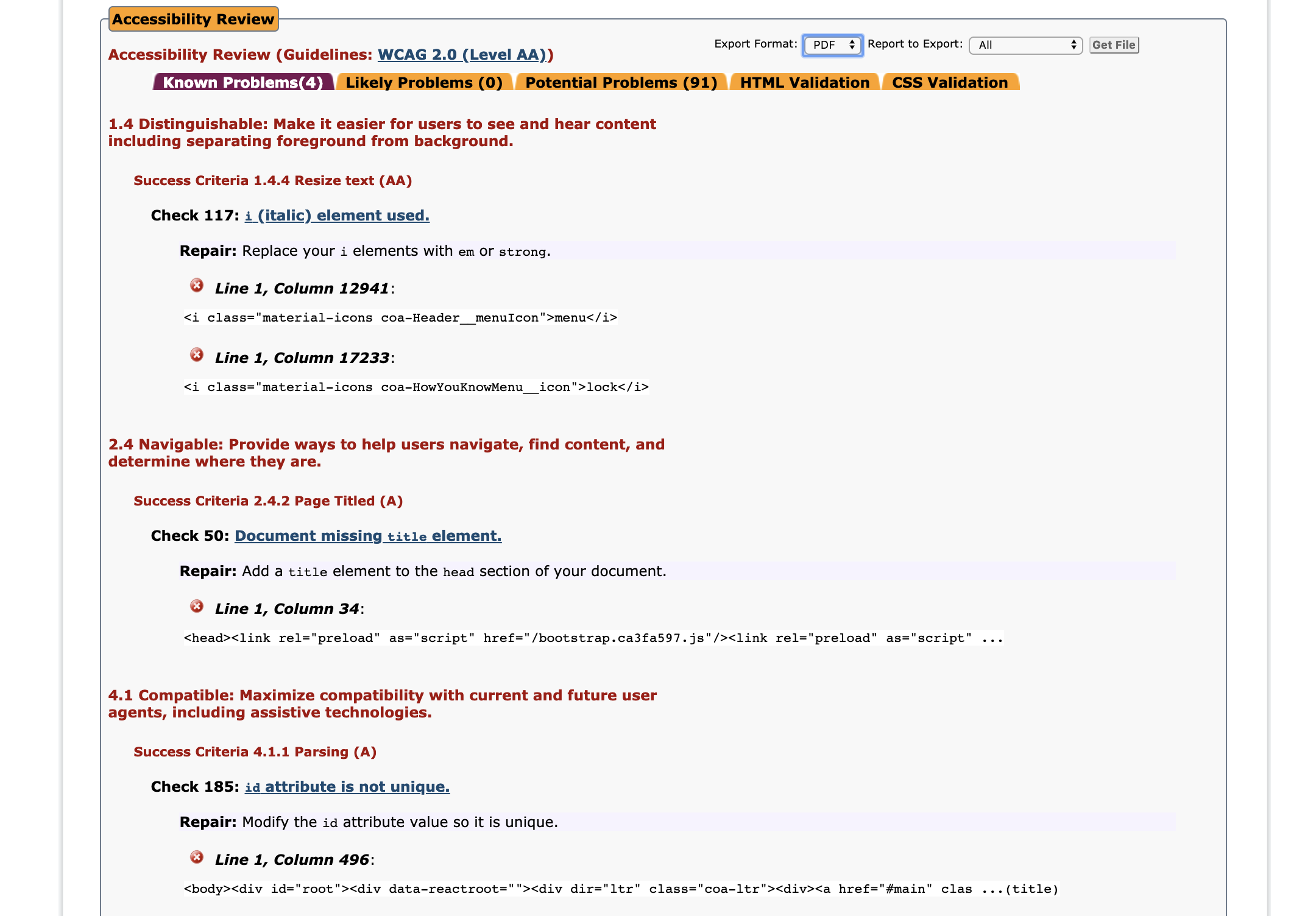 "Beyond WAVE" a11y issues · Issue #1354 · cityofaustin/techstack · GitHub
