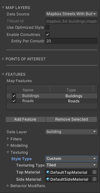 Change Building materia · Issue #1704 · mapbox/mapbox-unity-sdk · GitHub