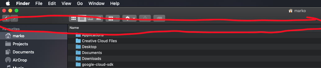 Toolbar separator line missing when no tab open · Issue #542 · fork-dev ...