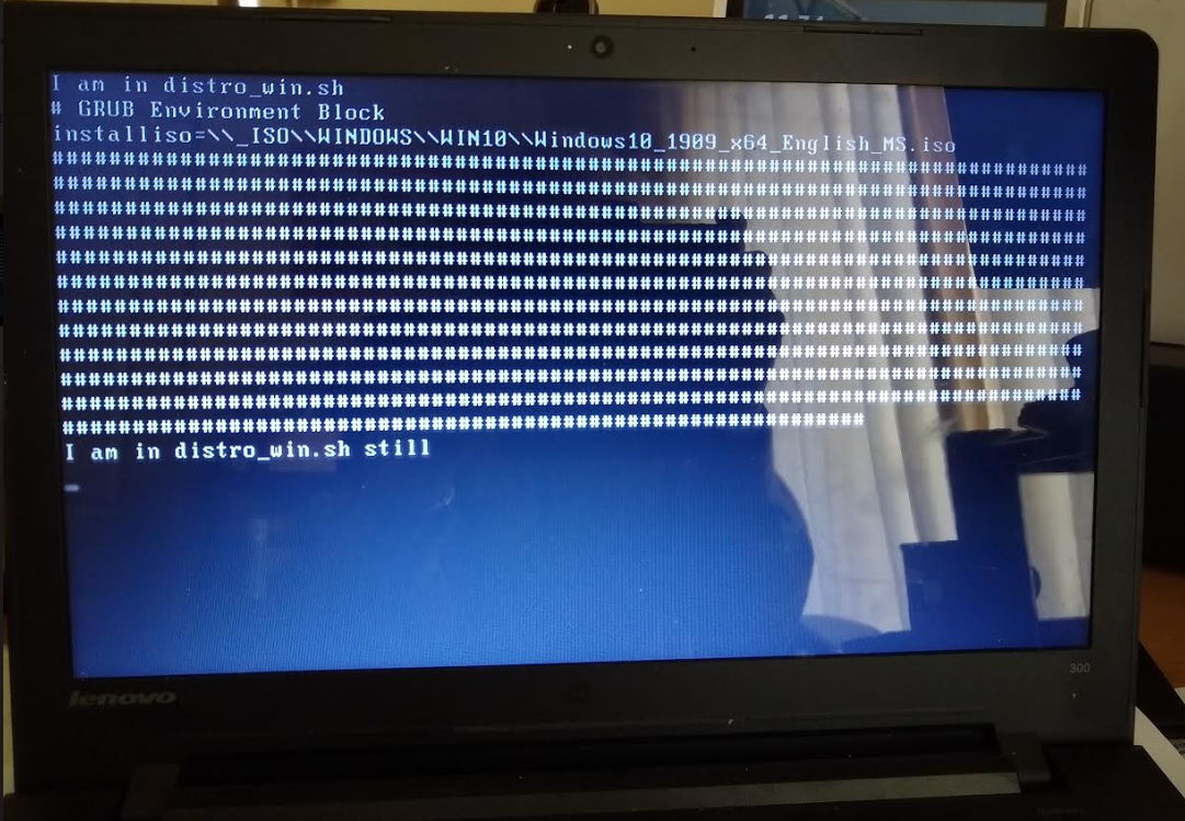 MBR booting via wimboot to Win10 ISO not working on Lenovo Ideapad 300