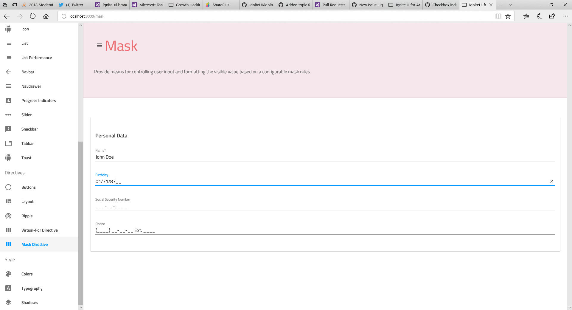 igxMask requires a keystroke for mask tokens · Issue #789 · IgniteUI ...