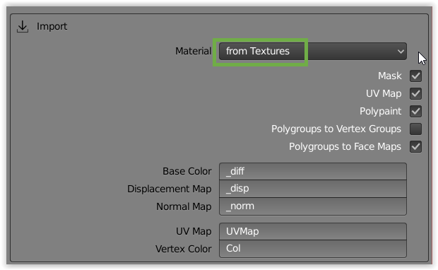 create material for texture import · Issue #112 · JoseConseco/GoB · GitHub