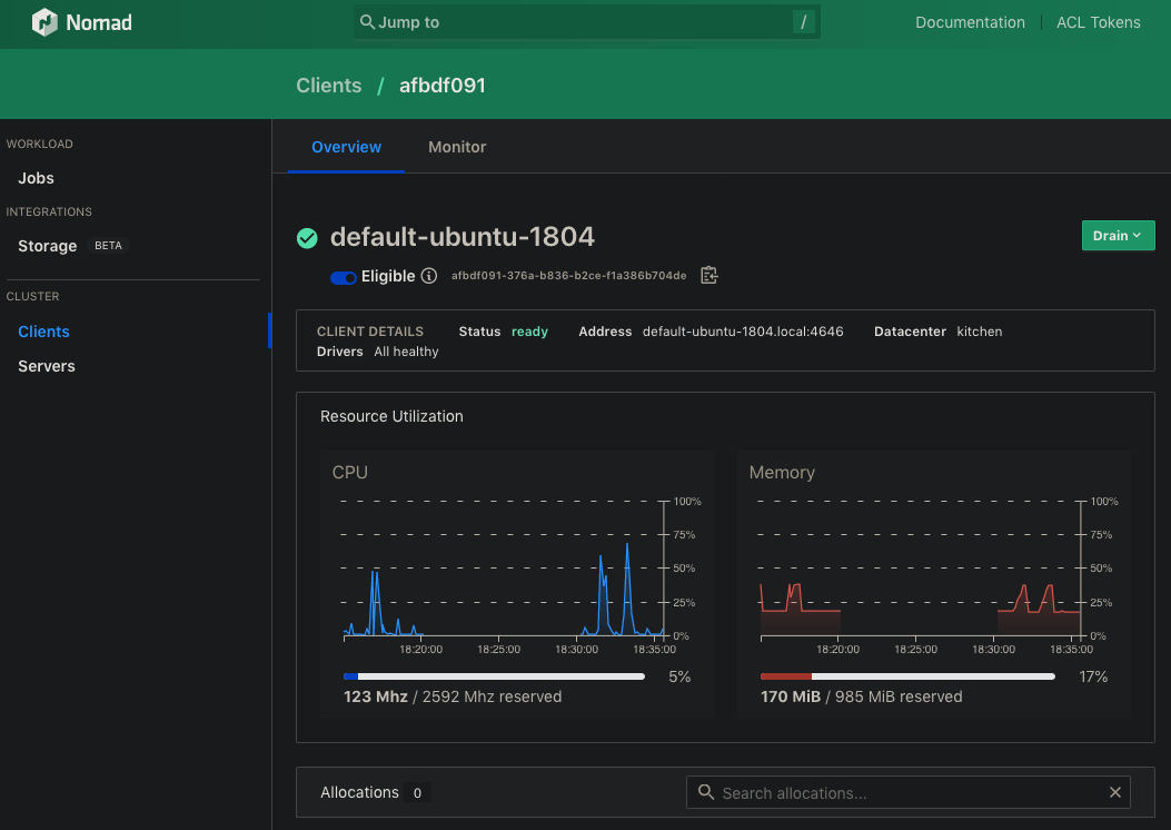 Reserved CPU prevents any job from running · Issue #8689 · hashicorp ...