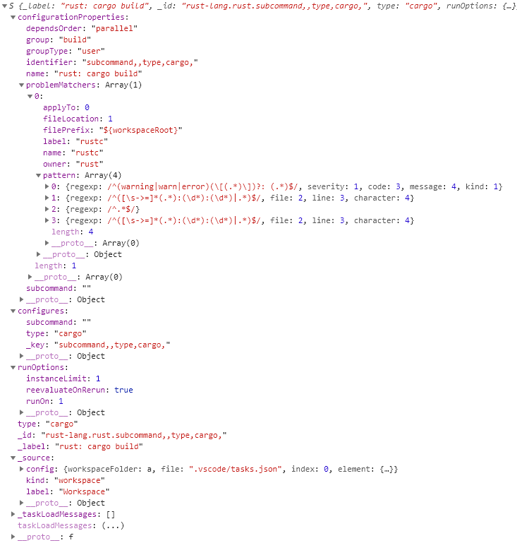 There is no task provider registered for tasks of type "cargo". · Issue ...