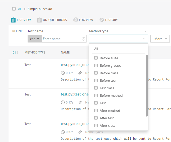 how to change the Method Type in pytest agent? · Issue 355