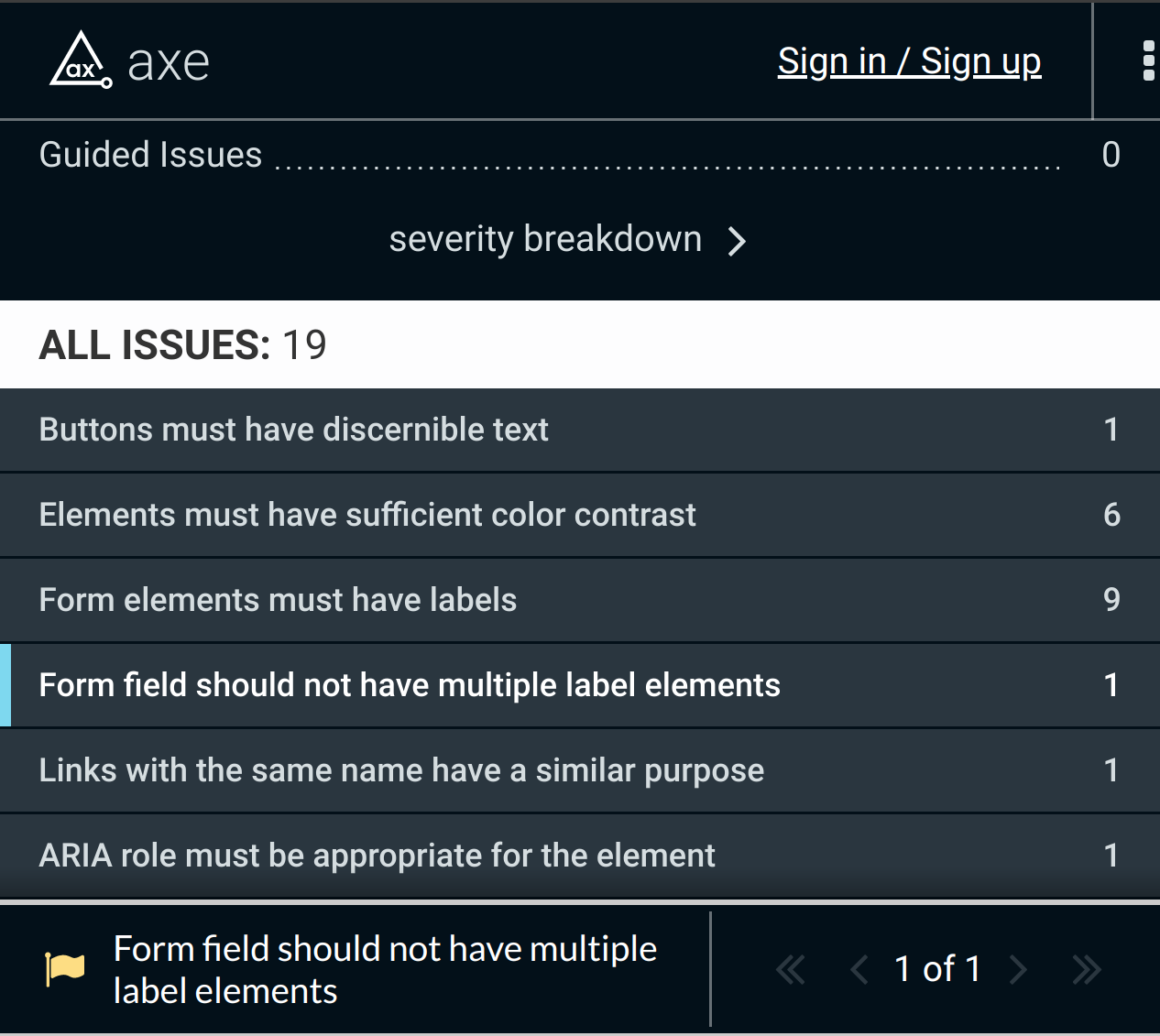 Form field should not have multiple label elements · Issue #2756 ...