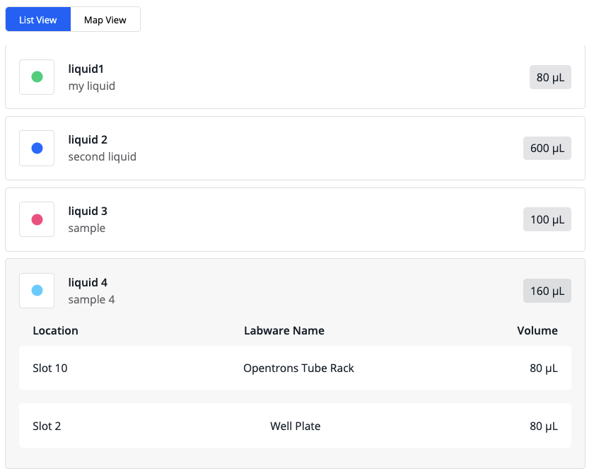 feat(app): interactive liquid list view items by sakibh · Pull Request ...