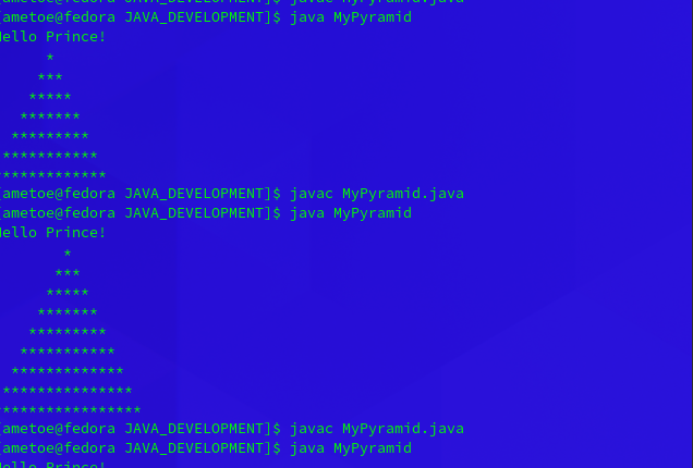 GitHub - pclumson/JAVA_DEVELOPMENT: Sample pyramid triangle with nested ...