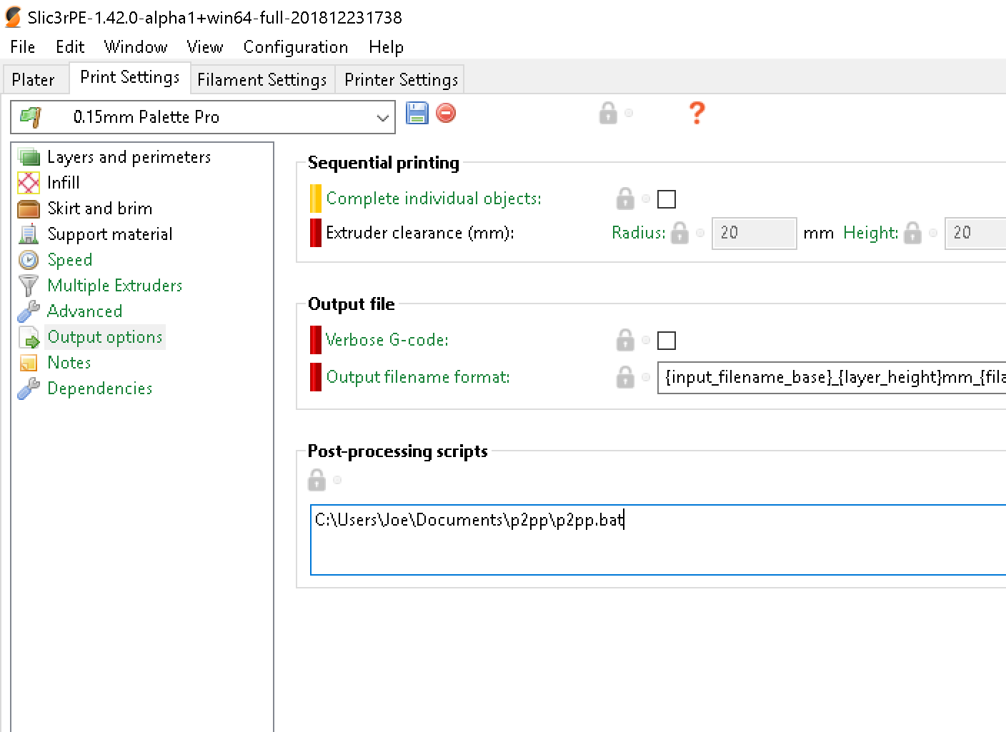 Adding post processing path doesn't unlock · Issue #1617 · prusa3d ...
