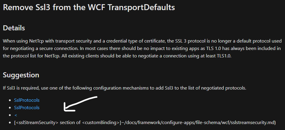 Broken format in section · Issue #20670 · dotnet/docs · GitHub