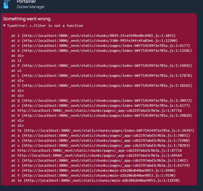 [Bug] Portainer widget not working, error 404 · gethomepage homepage ...