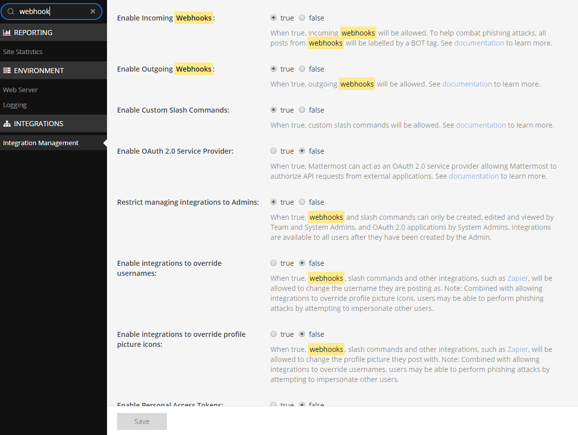 Unable to see Add Incoming Webhook · Issue #13079 · mattermost ...