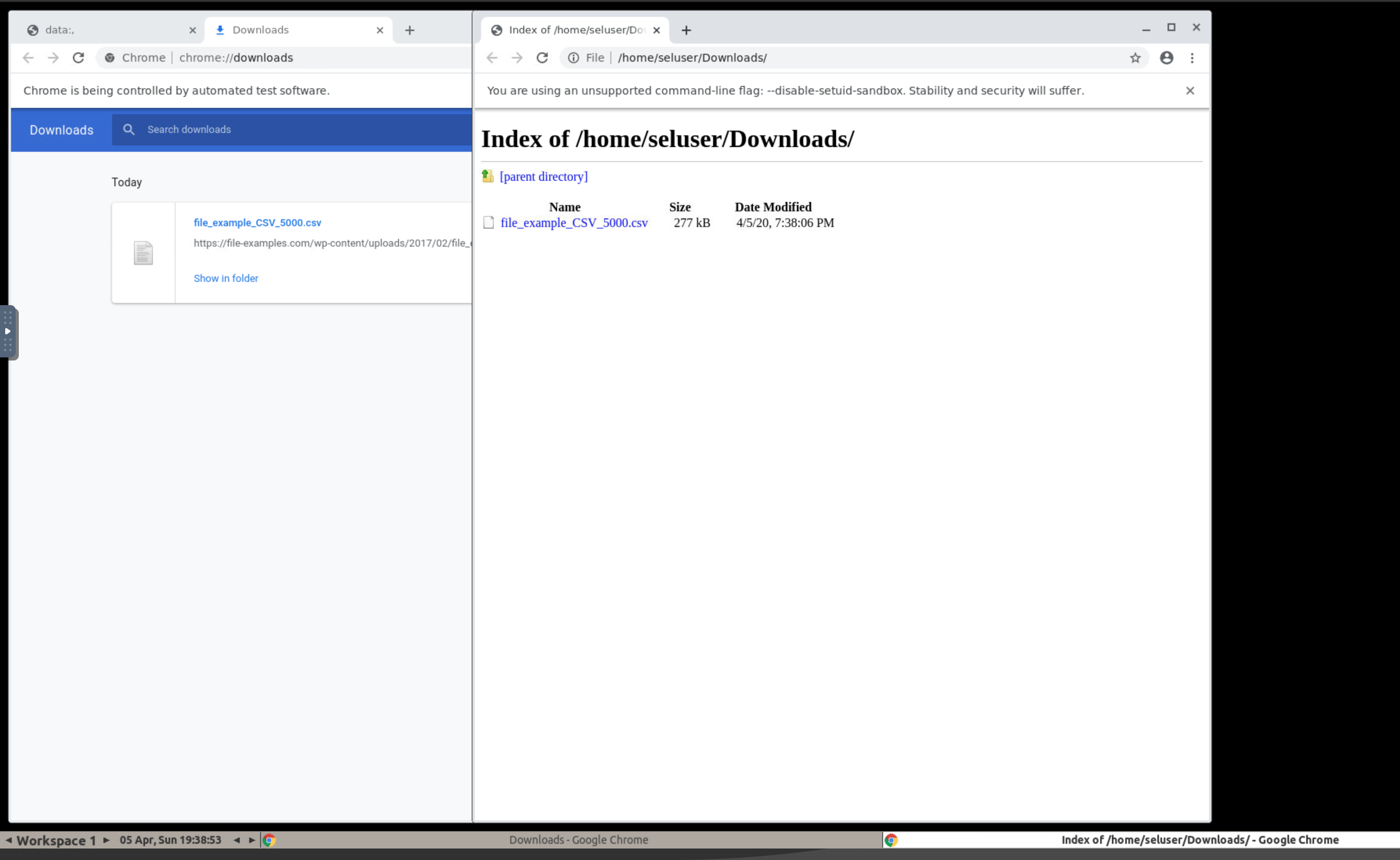 Location of Downloads? · Issue 1174 · zalando/zalenium · GitHub