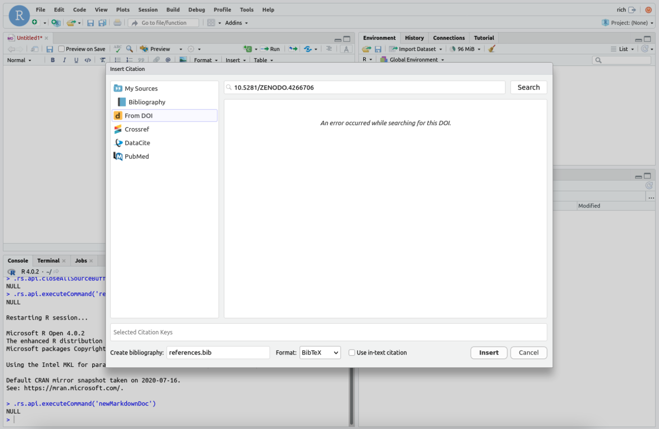 Error occurred while searching DOI citation sometimes · Issue #9863 ...