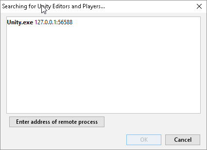 Attach to Unity process - preselect first item in the list · Issue #775 ...