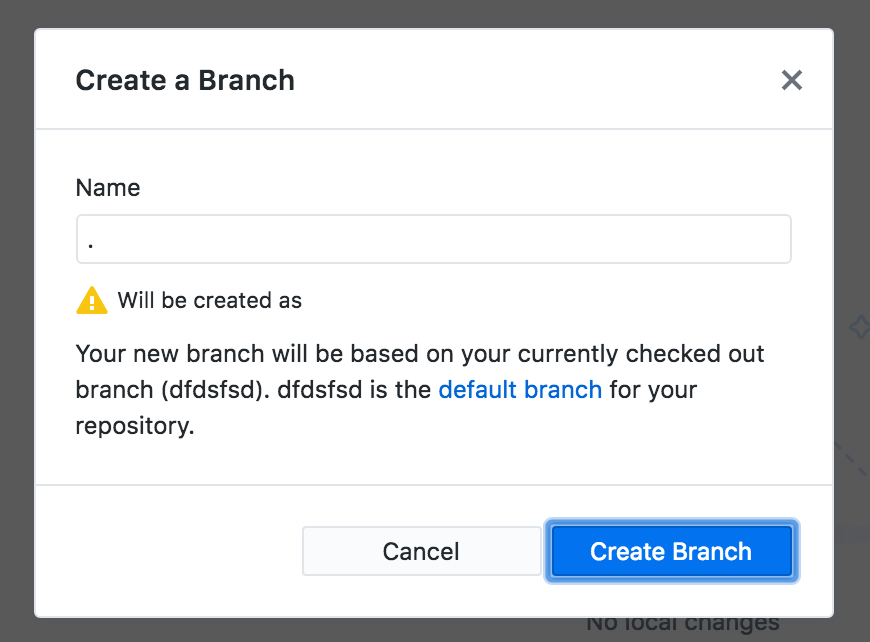 Cannot create a branch beginning with a period · Issue #3013 · desktop ...