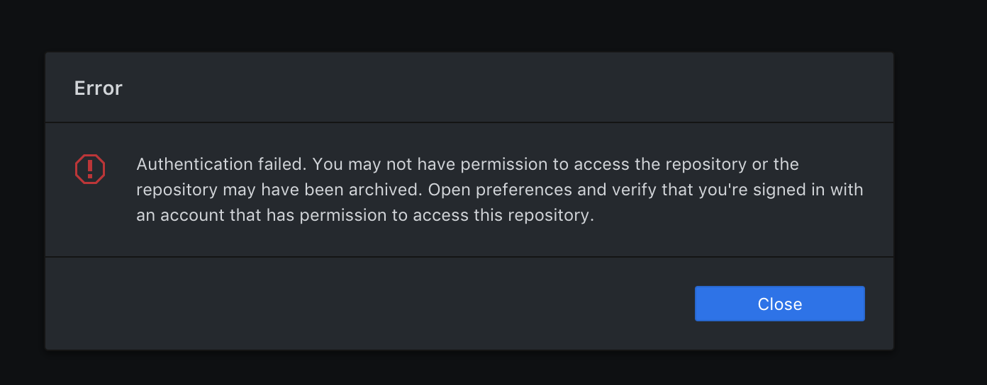 Disable menu items if Auth error present · Issue #6376 · desktop ...