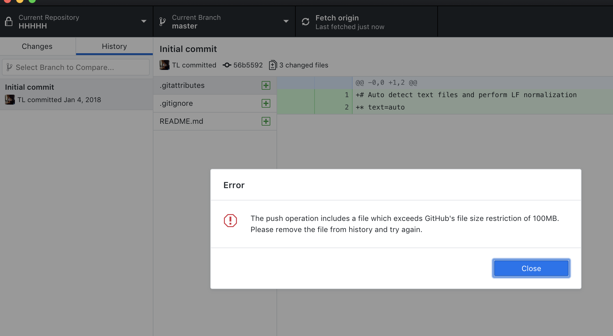 LFS dialogue appears on wrong repo · Issue #6444 · desktop/desktop · GitHub