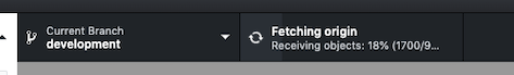 Show percent of code fetched for the Fetch button · Issue #8464 ...