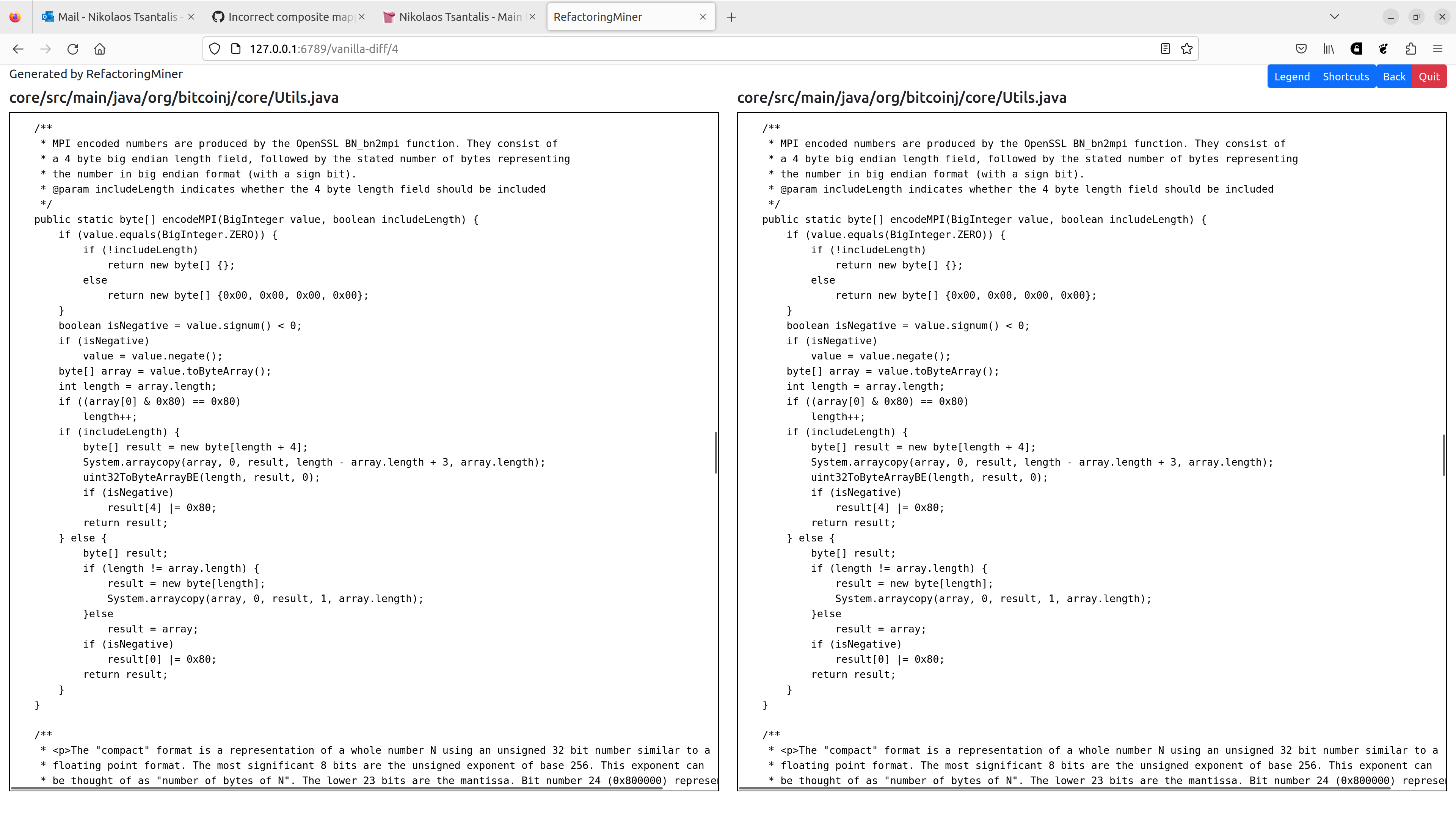 Incorrect composite mapping within an identical pair of methods · Issue ...
