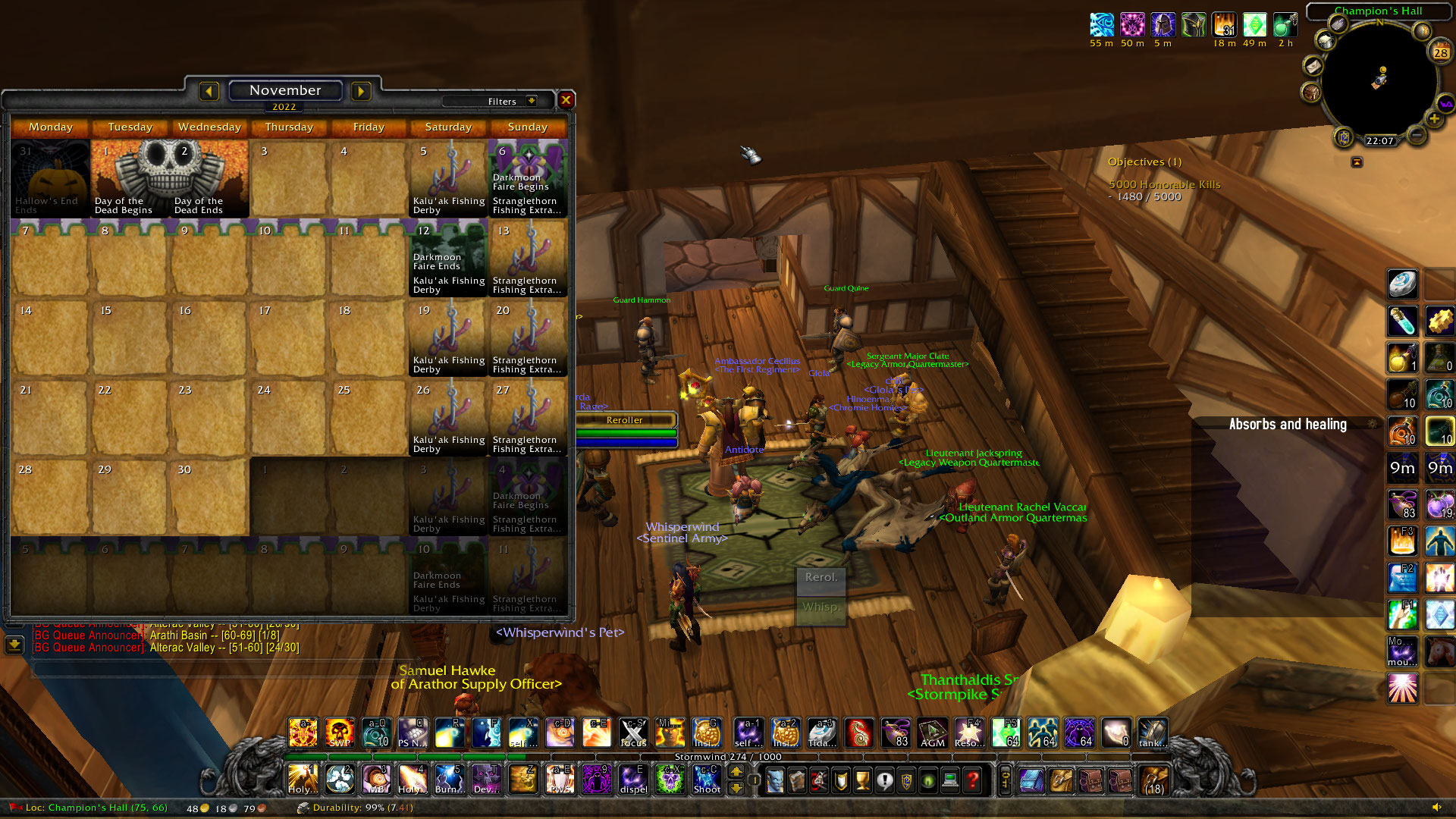 Pilgrim's Bounty calendar · Issue 4328 · chromiecraft/chromiecraft