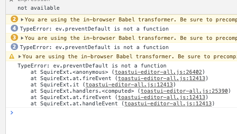 An error was thrown when Paste an image into Editor · Issue #1373 · nhn ...