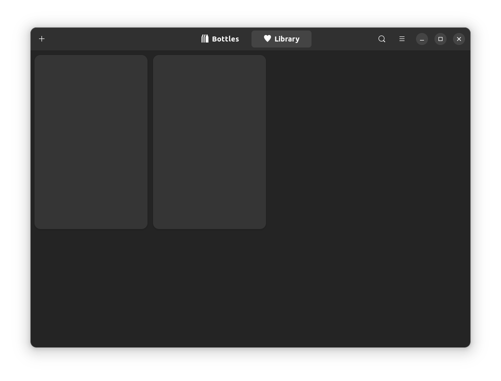 [Bug] Empty library items · Issue 2511 · bottlesdevs/Bottles · GitHub