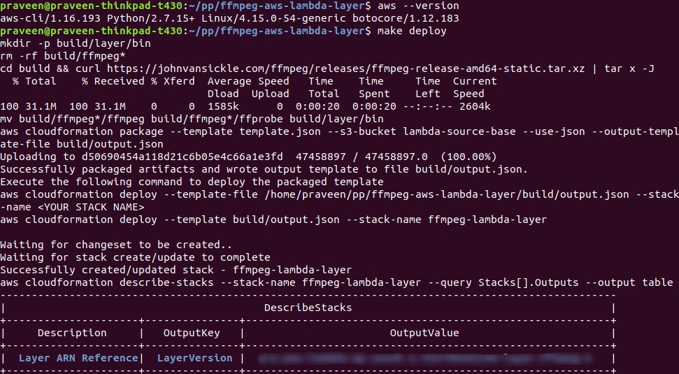 Unable to deploy with AWS-CLI · Issue #2 · serverlesspub/ffmpeg-aws ...