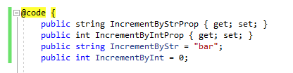 Property Declaration Type and Variable Not Colorized Appropriately ...