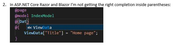 Explicit Expression Completions Not Working · Issue #5259 · dotnet ...