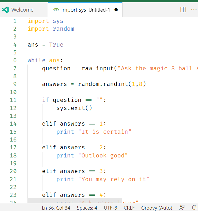 language auto detect choose Groovy instead of Python · Issue #129719 ...