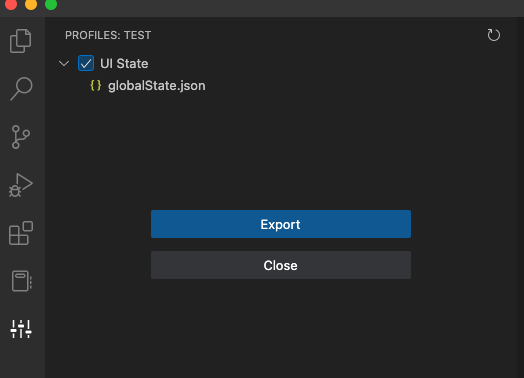 Profiles: Not clear the tree pane is vertically resizable in the Show ...