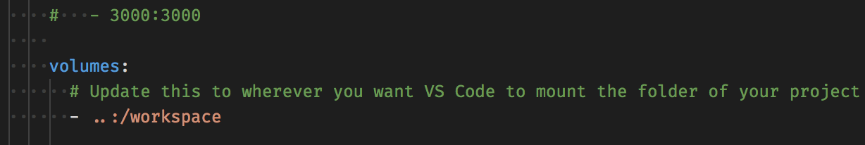 dev container mounts parent folder as workspace · Issue #1561 ...