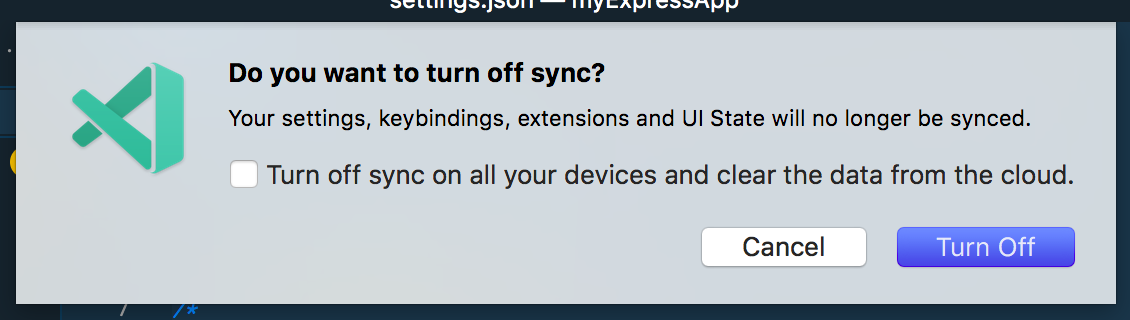 Sync was turned off from another device prompt (when it wasn't) · Issue ...