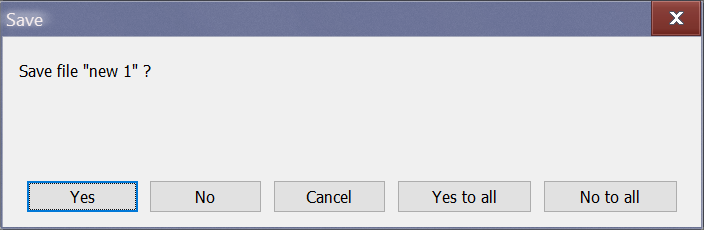 Close/save dialog with keyboard shortcuts · Issue #7683 · notepad-plus ...