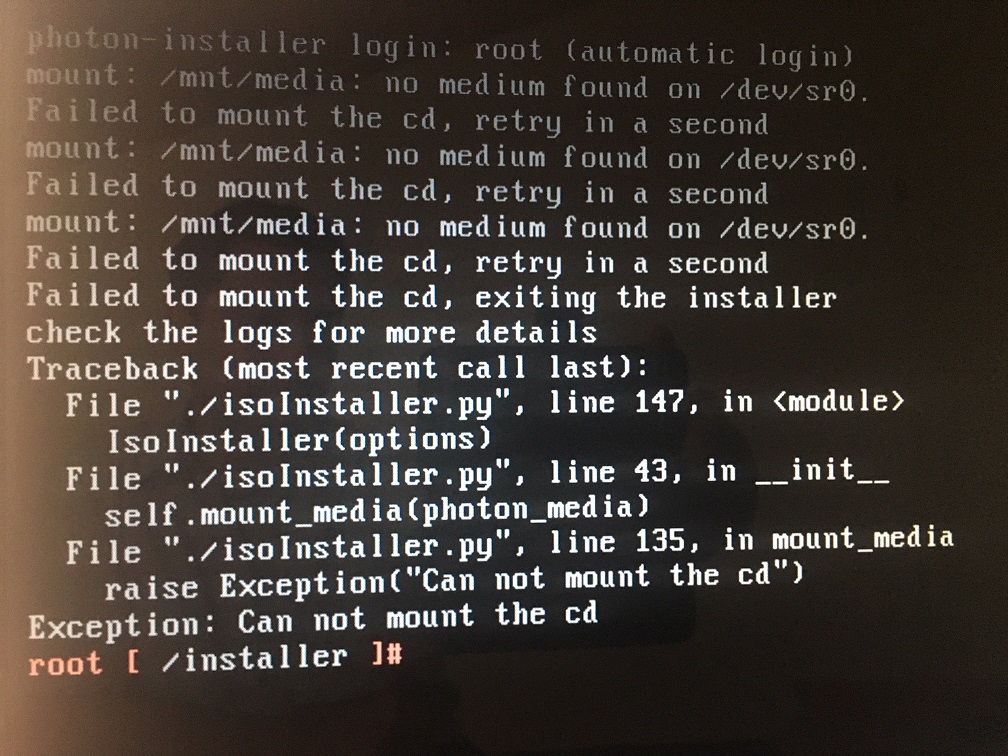 Real-time flavor photon os issues · Issue #1042 · vmware/photon · GitHub