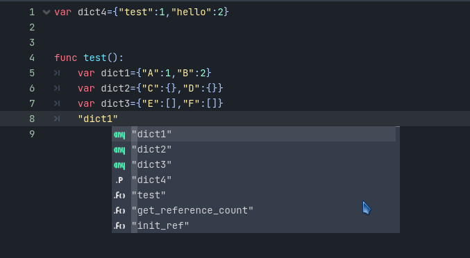 Code Completion · Issue #77726 · godotengine/godot · GitHub