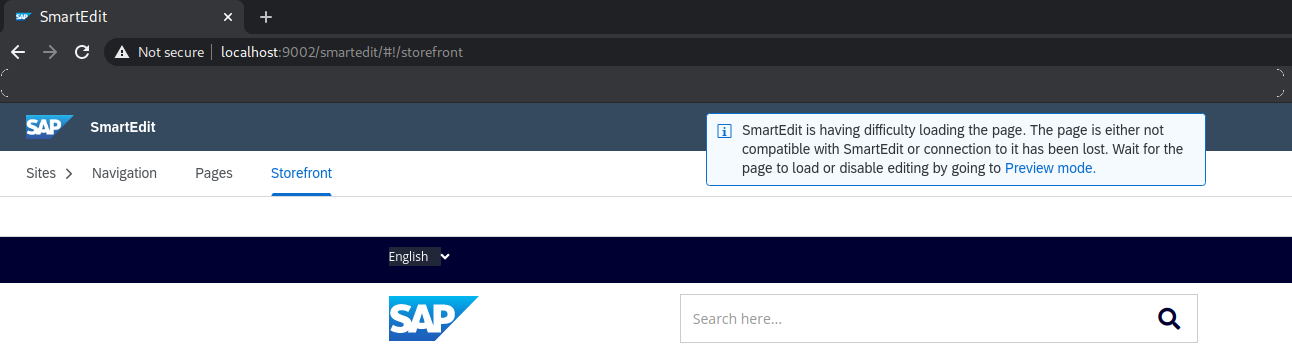 Smartedit bug: Partially working, throwing errors in browser console ...