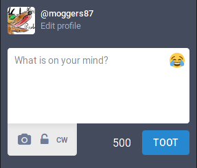 Emoji selected