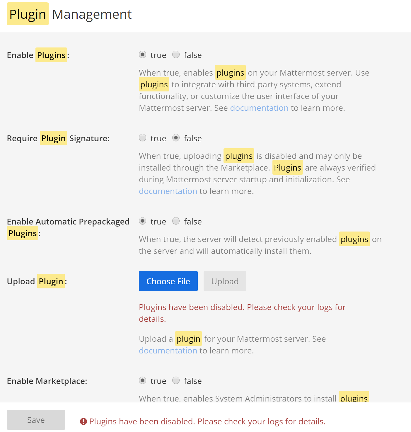Issue with plugins after Upgrading to Mattermost 5.22.1 · Issue #14412 ...