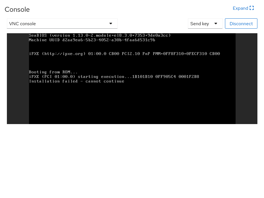 [RHEL-8] boot vm from pxe fails · Issue #1663 · cockpit-project/bots ...