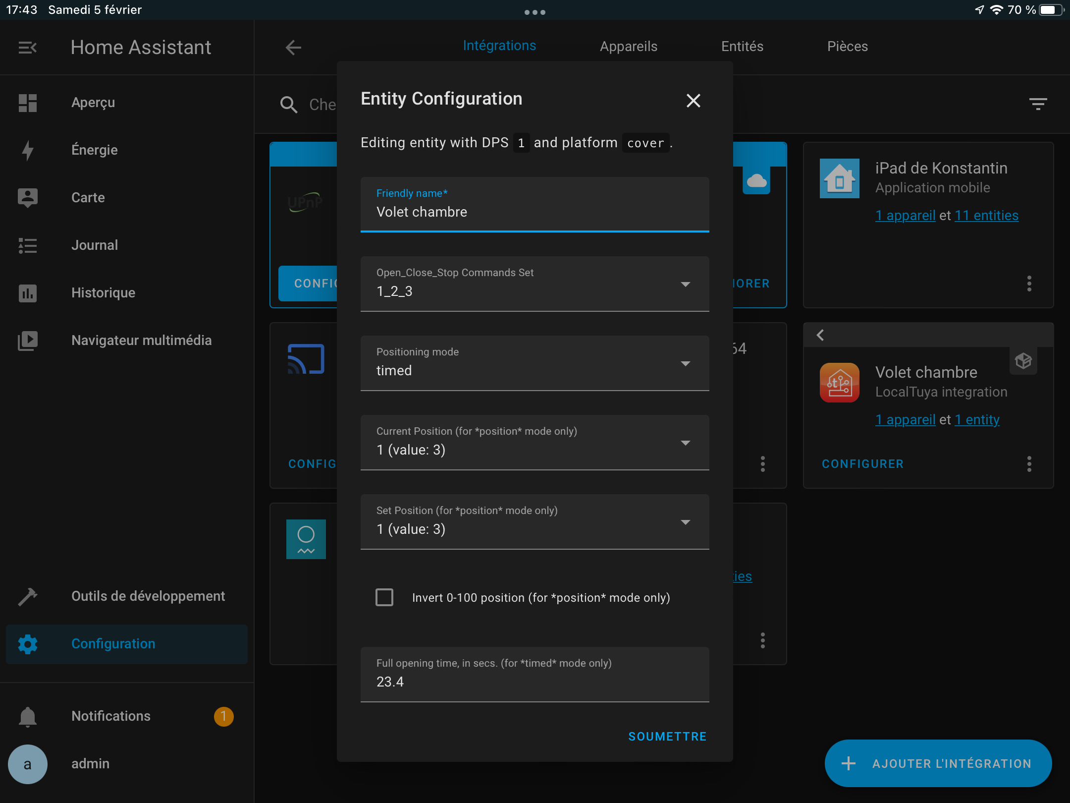Cover with homekit doesn't work · Issue #733 · rospogrigio/localtuya ...