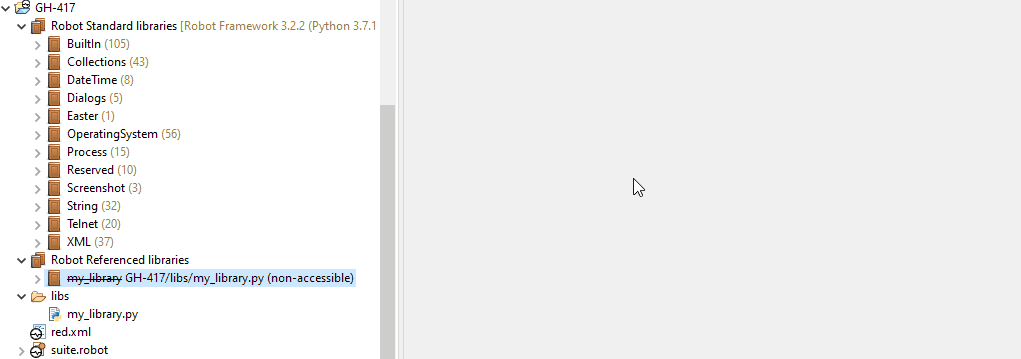 Question: import custom library · Issue #417 · nokia/RED · GitHub