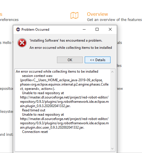 Installation issue question · Issue #367 · nokia/RED · GitHub