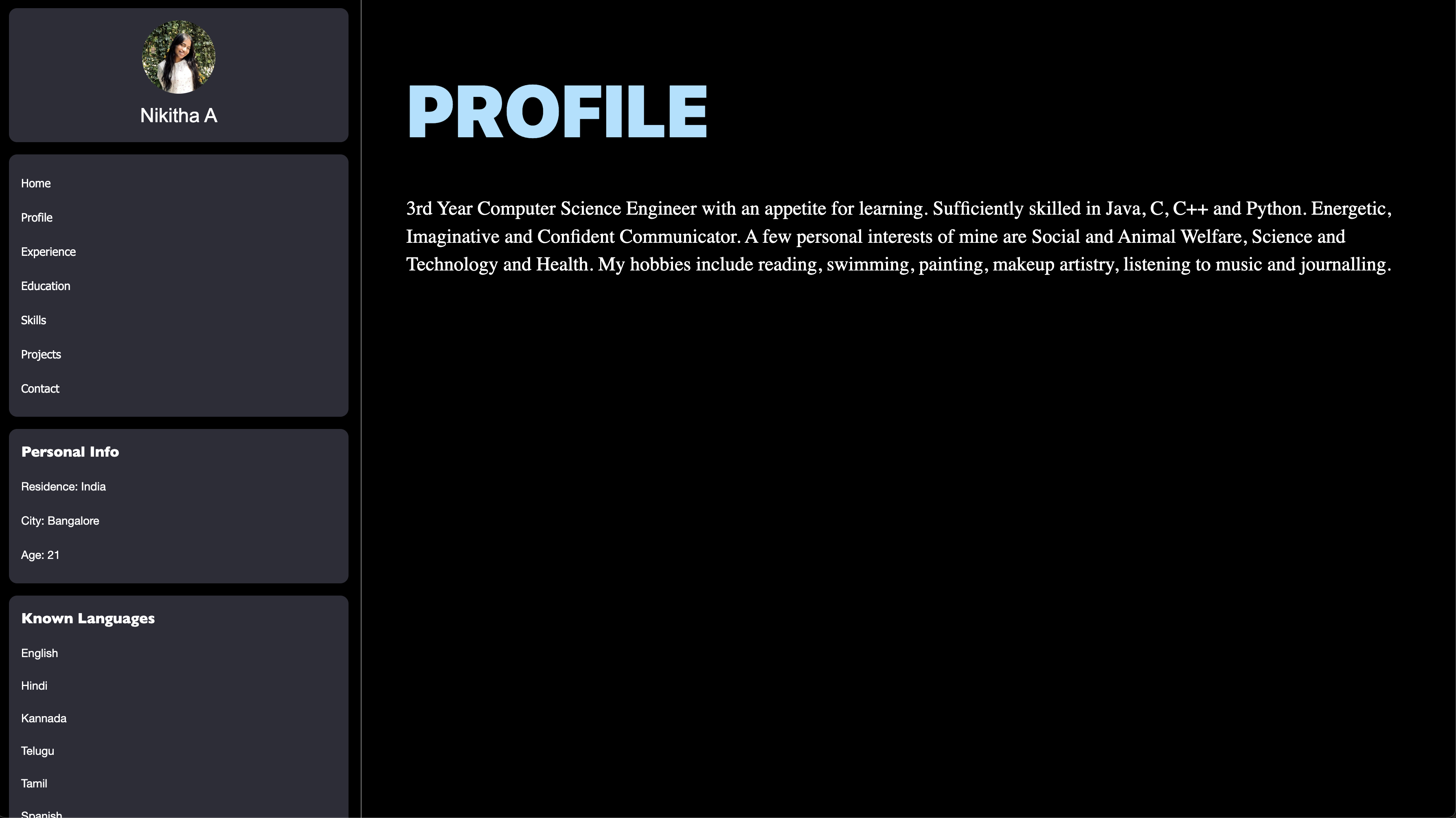 GitHub - NikithaAshok/MyResume: My personal resume